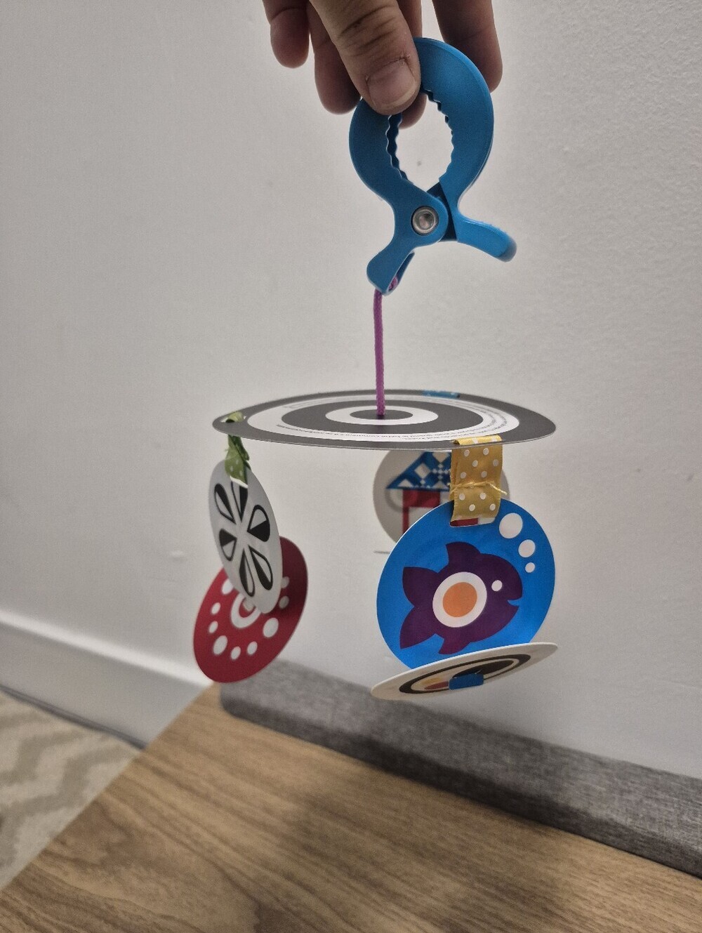 *5/$25* Clip On Baby Mobile Visual Stimulation Busy Baby